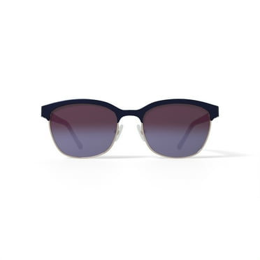 FLOWER Women's Rx'able Polarized Fashion Sunglasses, FLR3001P, Sheila, Black, 56-16-135, with Case