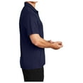 thumbnail image 3 of Yellow Rooster Men's Sport-Tek Embossed PosiCharge Tough Polo True Navy XL, 3 of 6