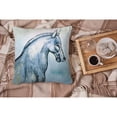 thumbnail image 4 of Noble Horse Fabric Decorative Pillow, 4 of 4