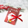 thumbnail image 4 of Cajas de regalo navideñas de 5" de cartón de colores para bodas y fiestas. Santa da regalo, 4 of 8