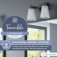 thumbnail image 2 of Prominence Home 2 Pack 4 Light Modern Bathroom Vanity Light with Frosted Glass, 2 of 12