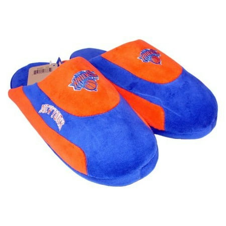 Comfy Feet NBA Low Pro Stripe Slippers - New York Knicks
