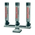 thumbnail image 2 of Big Jon Triple Multi-Set Rod Holder Pedestal Mount - Silver, 2 of 2