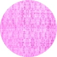 thumbnail image 1 of Ahgly Company Indoor Round Persian Pink Traditional Area Rugs, 4' Round, 1 of 4