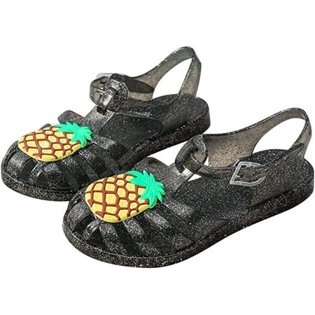 

Kids Jelly Sandals 2023 Unisex Kids Baby Cute Fruit Jelly Shoes Girls Boys Sandals Summer Shoes for Kids Toddler Shoes Gender Neutral Sandals