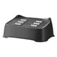 thumbnail image 1 of Reposapiés ergonómico bajo el escritorio con rodillo de masaje, inodoro cómodo Negro, 1 of 3