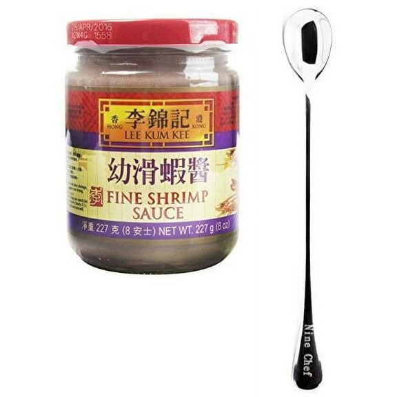 NineChef Bundle - Lee Kum Kee Sauce (Fine Shrimp Sauce (????) 1 Bottle) 1 NineChef Brand ChopStick