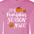 thumbnail image 4 of Inktastic Thanksgiving It's Pumpkin Season Y'all with Fall Leaves Long Sleeve T-Shirt, 4 of 5