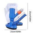 thumbnail image 2 of Filetarys Manual Pool Vacuum Head Brush, Cleaning Brush Easy Assembly Half Moon Strong Swimming Pool Vacuum Brush For Pond, 2 of 8