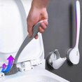 thumbnail image 4 of Bathroom Toilet Brush Silicone Brush, 4 of 5