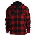 thumbnail image 3 of Chaqueta Gary Com de forro polar sherpa de franela gruesa y gruesa para hombre, 3 of 9