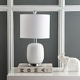thumbnail image 5 of SAFAVIEH Tucana Solid 19 in. H Table Lamp with USB Port, White, 5 of 7