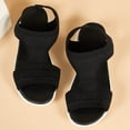 thumbnail image 6 of Yuanlong Womens Sandals Arch Support Walking Sandals Slip On Open Toe Athletic Summer Beach Daily Shoes, 6 of 9