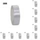 thumbnail image 2 of Ounissouiy Embalaje de regalo Satén DIY Cinta artificial Favor Bag Wrap Scrapbook Crafting Ribbon 6mm Blanco 6 mm 10piezas Ounissouiy CBP210572, 2 of 6