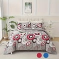 thumbnail image 5 of HGmart Oriental Beauty Queen 3 Piece Comforter Set, Cotton & Microfiber Filling, Luxury Soft Breathable Bed Set for All Seasons, 5 of 5