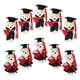 thumbnail image 4 of 10Pcs Black Standing Mini Stuffed Graduation Toy Bear For Graduation Decorations Ideal For Men And Women With DIY Bouquet Decoration, 4 of 5
