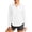 White, variant on Aboser Sun Shirts for Women Long Sleeve UV Protection Dress Shirt Lapel Collar Button Down Blouse Lightweight SPF Shirts Swimwear Cover Up for Warm Weather