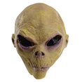 thumbnail image 1 of SUNSIOM Visage Réaliste d'Alien en Latex Effrayant Cosplay d'Halloween pour Fête de Mascarade, 1 of 6