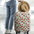 thumbnail image 2 of Red Strawberry Plants Fruit Flower Leaf Luggage Cover Fashion Suitcase Cover Baggage Covers Fit 25-28 Inch Luggage (Go Travel), 2 of 5