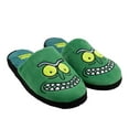 thumbnail image 2 of Rick And Morty Mens Pickle Rick Slippers, 2 of 6