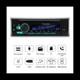 thumbnail image 2 of Radio de Coche de 4 Canales y 45 W, Reproductor de MP3 con Bluetooth para Coche, Radio de Coche con Disco U MultifuncióN Enchufable con FuncióN Multicolor para Coche, 2 of 5