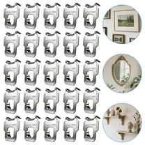 25pcs Drywall Picture Hangers, EEEkit Heavy Duty Wall Hooks for Frames, Mirrors & Art, Holds 40 lbs