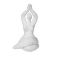 thumbnail image 1 of Sagebrook Home 14330-05 Résine FIGURINE de YOGA NAMASTE 11 Po, Blanc, 1 of 1