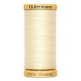 thumbnail image 1 of GÜTERMANN Cotton 50wt Thread, 250m, Black, Strong & Lustrous for Sewing, 1 of 5