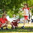 thumbnail image 7 of Guvpev 3-Piece Football Game Day Goose Outfit - Sports Themed Statue Clothes with Helmet and Game Day Flag - Festive Outdoor Porch & Lawn Decor for 23" Cement or Plastic Geese, 7 of 7
