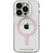 Gear4 Piccadilly Snap with Magsafe Case for Apple iPhone 14 Pro Clear / Pink