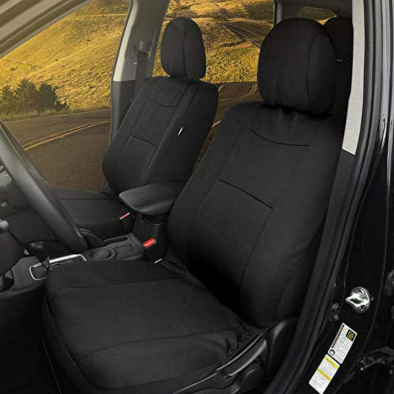 Bdk PolyCloth Black Car Seat Covers EasyWrap