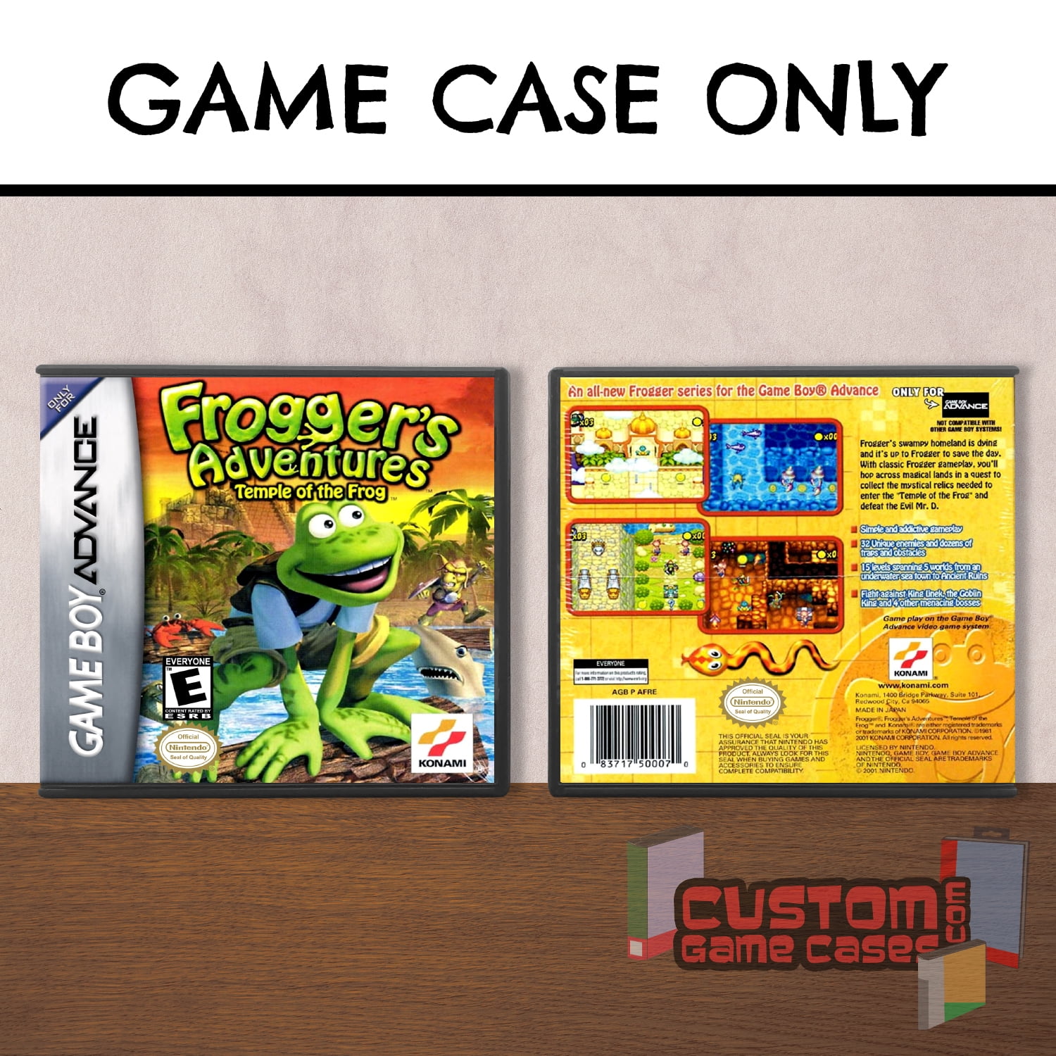 Frogger's Adventures Temple of the Frog (GBA) Game Boy Advance
