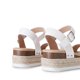 thumbnail image 5 of Sandalias de Cuña DREAM PAIRS con Plataforma y Adorno de Rafia en Blanco, 5 of 7