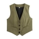 thumbnail image 1 of Chaleco ajustado sin mangas de estilo informal europeo y americano de verano de 15 colores para mujer, 1 of 6