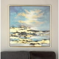 thumbnail image 3 of DecMode Wood Contemporary Calming Blue Abstract Framed Wall Art Décor, 39"W x 39"H, 3 of 13