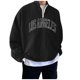 thumbnail image 2 of Gibobby Sudaderas y2k Sudadera de Rizo francés de Manga Larga para Hombre Sudadera para Hombre(Negro,XG), 2 of 5