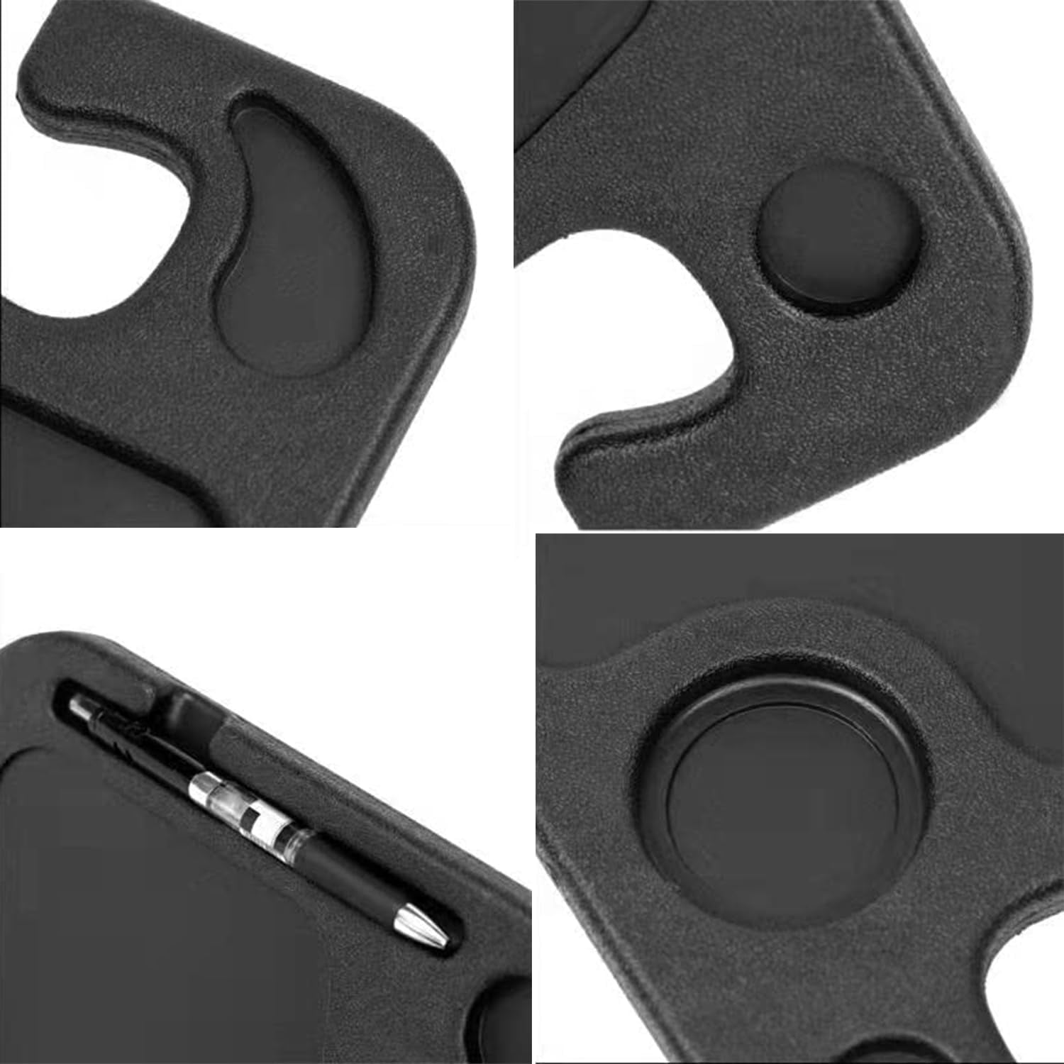 Car Steering Wheel Tray, 2 in 1 Black Car Desk for Laptop, Tablet, iPad Or Notebook,Car Must Haves Accessories