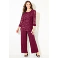thumbnail image 2 of Catherines Women's Plus Size Soutache 2-Piece Pant Suit, 2 of 2