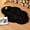 Black, variant on Fluffy Soft Shaggy Faux Fur Area Rug Plush Cloud Shape Carpet Cozy Bedroom Living Room Decor 2x3 Feet White