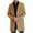 11 Khaki, variant on guisaled Wool Trench Coat for Men Stand Collar Single Breasted Slim Fit Wool Blend Long Pea Coat Winter Warm Windbreaker Jacket Overcoat s 2025