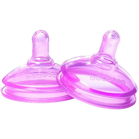GumDrop GentleVent Med Flow Nipples, Set of 2