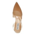 thumbnail image 3 of STEVE MADDEN Womens Beige Transparent Asymmetrical Padded Vienne Pointed Toe Stiletto Slip On Dress Slingback 8 M, 3 of 4