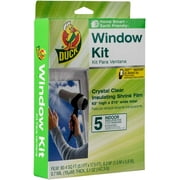 Duck Brand Indoor 10-Window Shrink Film Insulator Kit, 62-Inch x 420-Inch, 286216