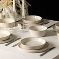 thumbnail image 2 of Stone Lain Claire 12-Piece Dinnerware Set Stoneware, Service for 4, White, 2 of 6