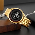 thumbnail image 5 of Luminous Multifunctional Digital Sports Watch, waterproof chronograph watch with alarm countdown, soft silicone strap for outdoor use,,Multicolor C, 5 of 5