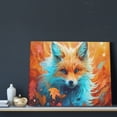 thumbnail image 3 of Fuzoiu Fiery Red Maple Leaf Fox Print Canvas Wall Art for Bathrooms,Wall Decor for Bedroom,Framed Artwork for Wall,Modern Wall Decorations Prints Picture for Kitchen Home, 3 of 6