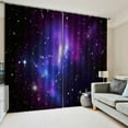 thumbnail image 3 of Cortinas opacas impermeables de impresión digital 3D Sunnimix Cortina decorativa casera 150 x 166 cm, 3 of 8