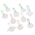 thumbnail image 1 of LYMAYTER Key Chain Pendant Keychain Pendant Set - 10Pcs/Set, Glitter Beaded, DIY, 1 of 9