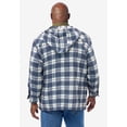 thumbnail image 3 of KingSize Men's Big & Tall Brawny Snap Shirt Jacket, 3 of 3