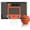 Black/Orange, variant on AND1 Over the Door Mini Basketball Hoop Set, 18"x12" Shatterproof Backboard, 2 Mini Balls & Hand Pump, No Tools Indoor Use
